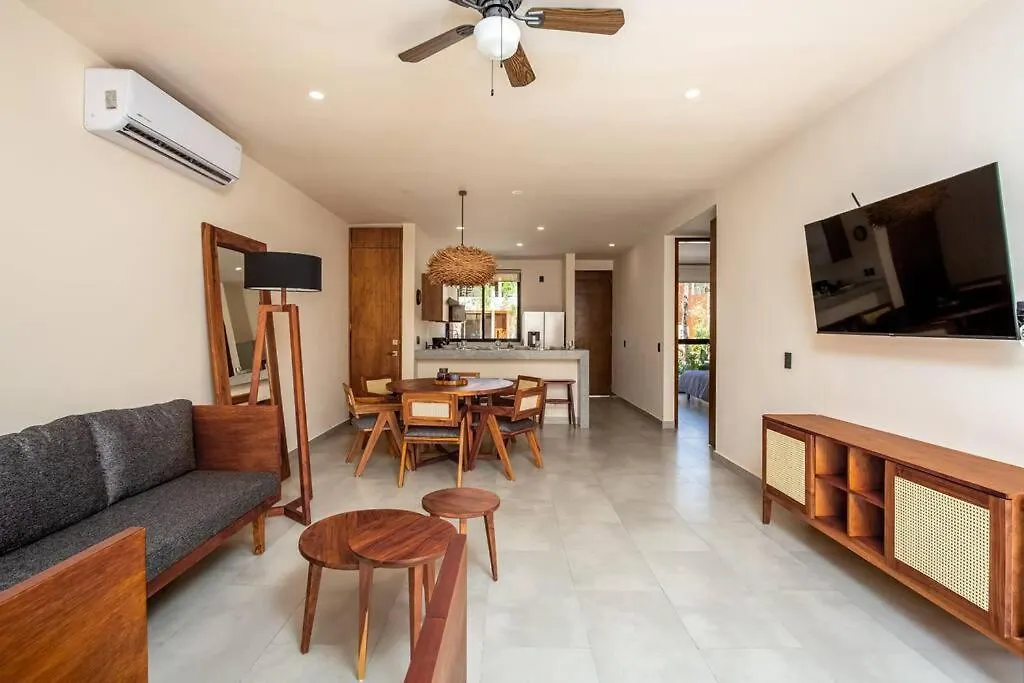 Savia Oasis Tranquil Escape Apartment Tulum 0*,